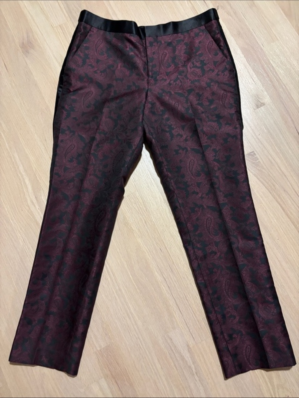 Express Black Slim Dress Pants 31 x 30 with Extra Button -347sku